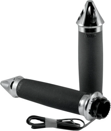 Empuñaduras de manillar Avon personalizadas cromadas térmicas (MT-CC-85C-SP-HT) Foto 1 de 1