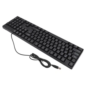 .›Wired Keyboard And Mouse Combo 104 Keys USB Wired Computer Keyboard And Mouse - Picture 1 of 24