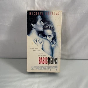 Basic Instinct (VHS, 1992) New Sealed, Sharon Stone Michael Douglas - Picture 1 of 7