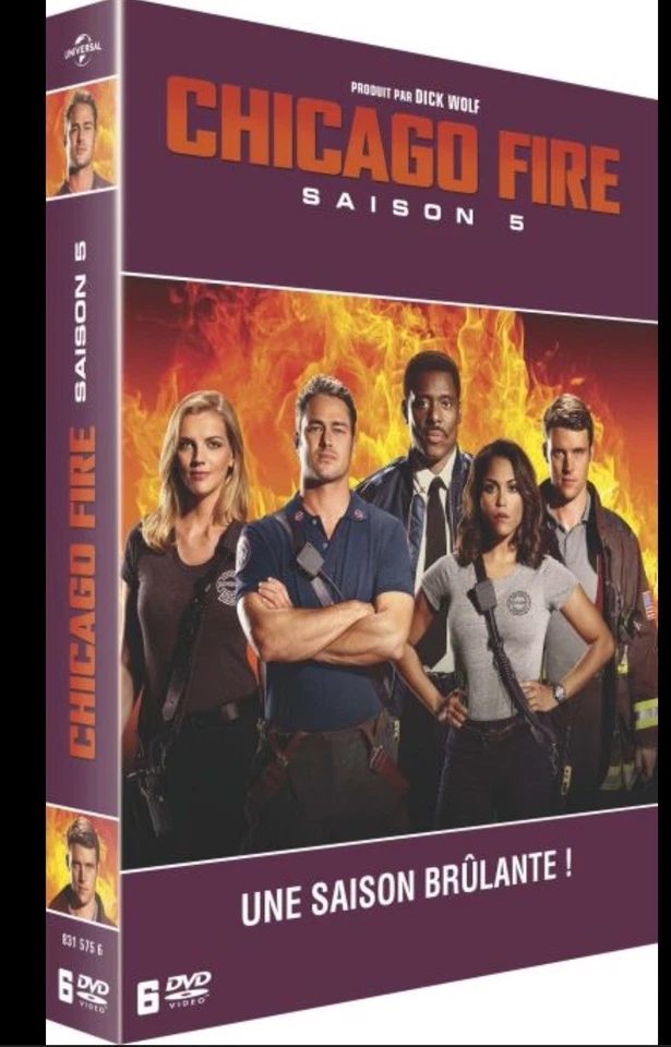 Chicago Fire Series 5 DVD Saison French Language Cover English - Image 1 of 1