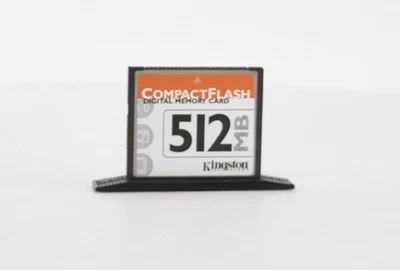 Kingston 512 MB Type 1 CompactFlash Card - Grade A (CF/512) - Image 1 of 2