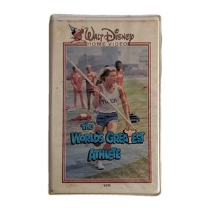 The World's Greatest Athlete (VHS, 1973) Disney White Clamshell Big Box Rare OOP - Bild 1 von 3