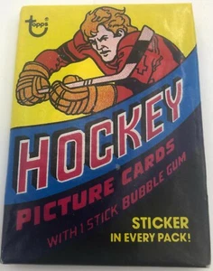 1978 Topps Hockey NHL Trading Card Sealed Original Wax Pack Ungeöffnet - Bild 1 von 2