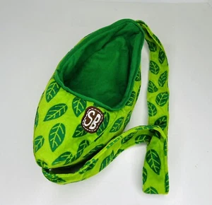 Swaddle Babies Plush Toy Baby Sling Carrier Green Leaf SB Fiesta Replacement - Picture 1 of 6