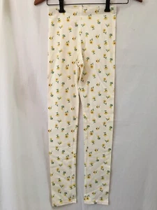 New Old Navy Girls Leggings Built in tough Cream Floral Many sizes - Picture 1 of 4