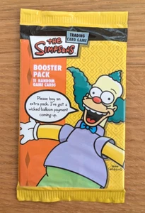 Krusty ~ The Simpsons ~ TCG ~ Sealed 11-card Booster Pack!! - Picture 1 of 2