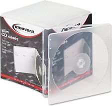 Innovera 81900 Slim CD Case Clear 25/Pack