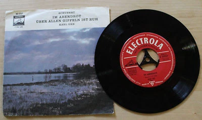 SCHUBERT: Im Abendrot / Über allen Gipfeln ist Ruh - Karl Erb (Tenor) - Bild 1 von 2