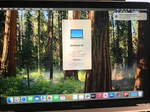 Apple MacBook Air A2337 13.3" M1 CPU 8GB 512GB Silver USED Read* #979 - Afbeelding 1 van 11