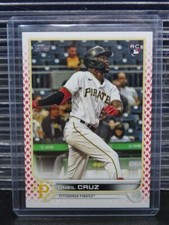 2022 Topps Oneil Cruz Independence Day Rookie Card RC #28/76 Pirates
