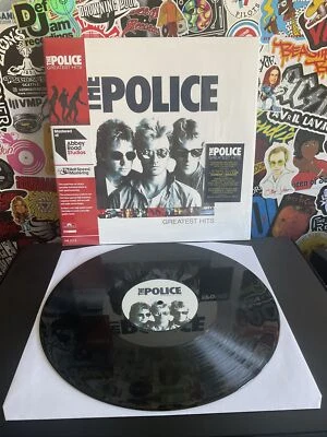 THE POLICE Greatest Hits 2LP VG++ VINYL in Shrink with HYPE STICKER  - Image 1 of 4