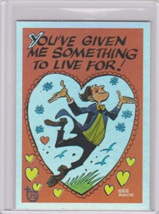2013 Topps 75th Anniversary Foil #21 Funny Valentines 1959