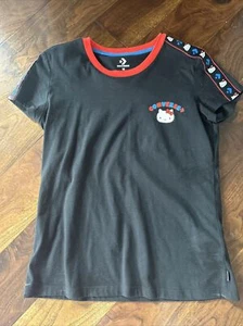 Converse Hello Kitty Medium Black Shirt - Picture 1 of 2