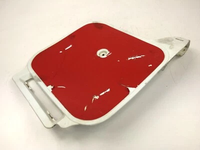 87 Honda XR80 XR 80 100 OEM placa de matrícula delantera carenado panel plástico 5-G Foto 1 de 4