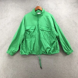 Diane von Furstenberg Windbreaker Jacke Damen XL grün 1/4 Zip Pullover - Bild 1 von 17