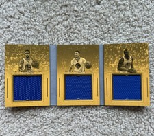2016-17 Panini Preferred GW Warriors Triple Booklet /99 - Curry, Klay, Draymond