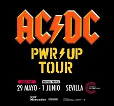 Póster + entradas ACDC Sevilla 01 junio