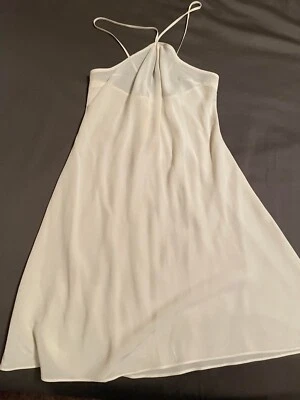 NUEVO Talla 6 Eloise Rodilla GENUINA Seda Encaje Slip Noche FREE PEOPLE Anthropologie Foto 1 de 2