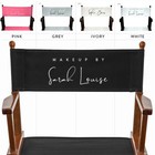 Personalised Replacement Canvas Set for Makeup Artist & Folding Directors Chairs