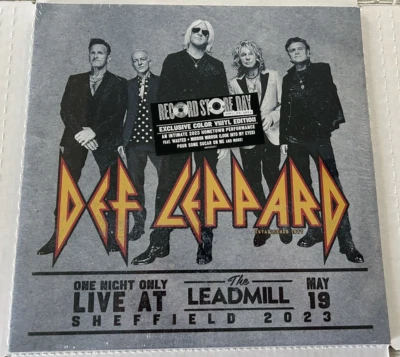 DEF LEPPARD-ONE NIGHT LIVE AT LEADMILL-2024 RSD RECORD STORE DAY 2LP COLOR VINYL - Image 1 of 4