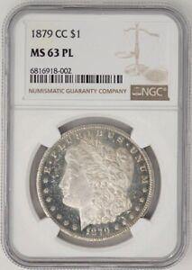 1879-CC Morgan Silver Dollar $ MS63 PL NGC 947724-1