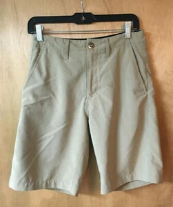 ✅ Pantalones Cortos Volcom Surf & Turf Para Hombre Caqui Marrón 4 Vías Elastizados - Talla 28 - Imagen 1 de 3
