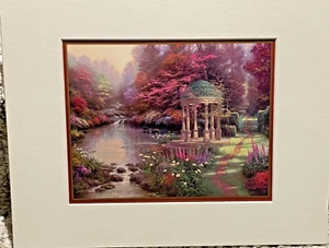 Thomas Kinkade, Painter Of Light, Accent Print Matted 8 1/2"X6 1/2" No Frame # 3 - Picture 1 of 3