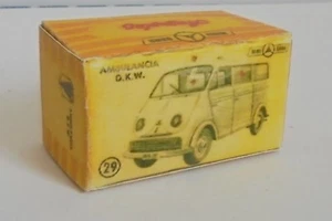 Repro Box Anguplas N.o 29 DKW Ambulancia - Imagen 1 de 1