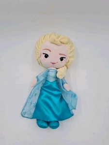 Official Disney Parks Frozen Elsa Big Face 12" Plush Toy Doll Barely Used VG+ - Bild 1 von 6