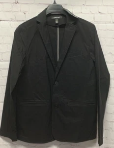 Blazer Kenneth Cole Mediano Para Hombre Rendimiento de Viaje Flex Negro NUEVO - Imagen 1 de 8