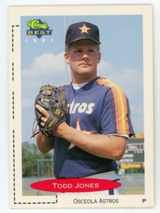 1991 Classic Best Minor League Todd Jones #333
