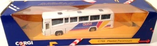 Autobús Corgi C769 Plaxton Paramount - fundido a presión global cerca de 1/55 nuevo sin usar, en caja Foto 1 de 1