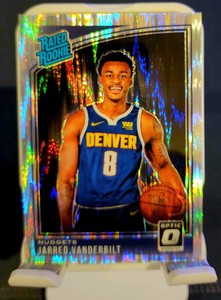 2018-19 Panini Donruss Optic Rated Shock Prizm Jarred Vanderbilt #151 Rookie