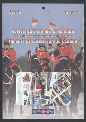 CANADA QUARTERLY PACK JULY - SEPTEMBER 1998 UNOPENED PACKAGE - Image 1 of 2
