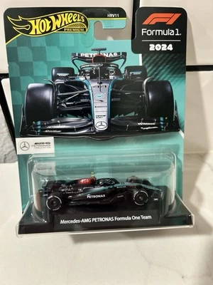 Hot Wheels Premium Mercedes-AMG Petronas F1 Team #44 – Serie 2024 NUEVO Foto 1 de 2