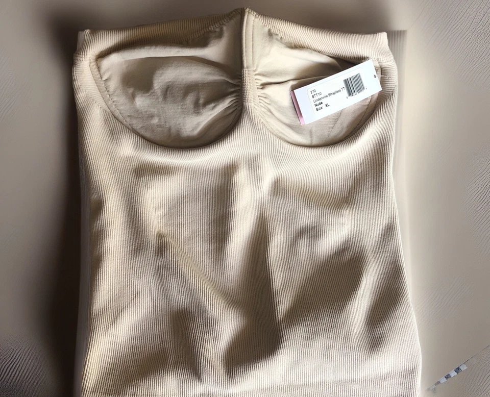 SASSYBAX UNDERWIRE TORSO TRIM Strapless STT10 Nude XL NEW RETIRED Foto 1 de 4