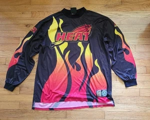 Vintage Adidas Team Miami Heat T-Shirt Extra Large Langarm - Bild 1 von 11