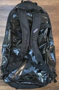 Never Used! PATAGONIA Black Hole 55L Duffel Bag Black Grey rare discontinued - Picture 1 of 2