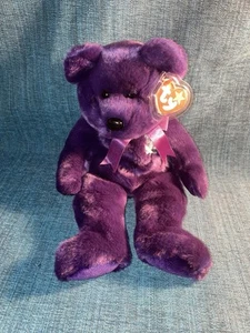 Ty Beanie Baby Buddy groß 14 Zoll Prinzessin Diana Bär Plüsch neu ~ PL4 - Bild 1 von 9