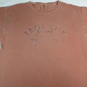 Comfort Colors Vintage Style T-Shirt Size L Brown Garment Dyed Ybor City - Picture 1 of 16
