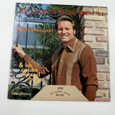Jimmy Swaggart – Jesus Will Outshine Them All LP 1972 JIM Records LP-115 - Imagem 1 de 4
