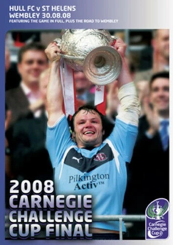 Carnegie Challenge Cup Final 2008 (2008) Paul Wellens DVD Region 2 - Like New - Image 1 of 1