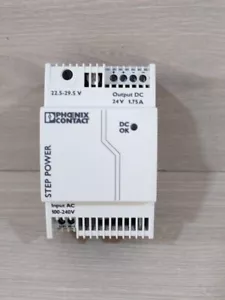 Phoenix Contact STEP-PS/1AC/24DC/1.75 Power Supply 2868648 - New Without Box - Picture 1 of 7