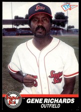 1989 T&M Senior League 90 Gene Richards Winter Haven Super Sox Baseball Card
