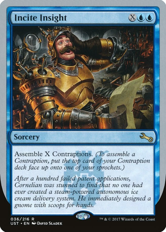 Incite Insight (UST 36) Near Mint - MTG single - Image 1 of 1