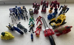 Vintage Powers Rangers Bundle 90s 00s Figures Bandai Hasbro SCG - Picture 1 of 24