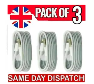 USB iPhone Charger Fast For Apple Cable USB Lead 5 6 7 8 X XS XR 11 12 Pro - Picture 1 of 1