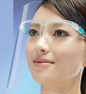 PPE 30 verstellbarer Brillenrahmen abnehmbare Vollgesichtsschutzmaske 30 Stück - Bild 1 von 5