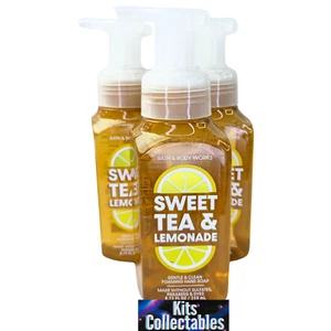 Bath & Body Works White Barn - Sweet Tea & Lemonade - Foaming Hand Soap NEW x3 - Picture 1 of 3