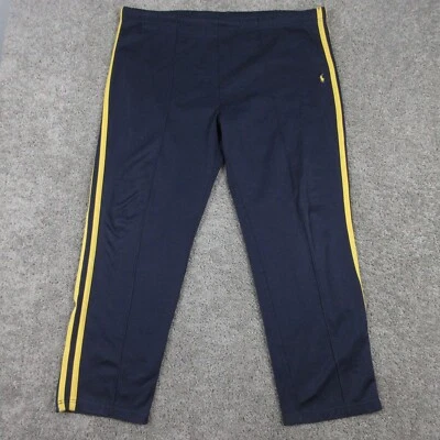 Vintage Polo Sport Ralph Lauren Sweatpants Mens XL Blue Yellow Track Pant Warmup - Image 1 of 4